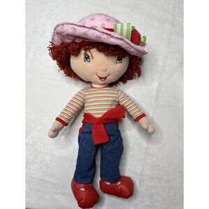 Strawberry Shortcake Rag Doll 20", Kelly Toys